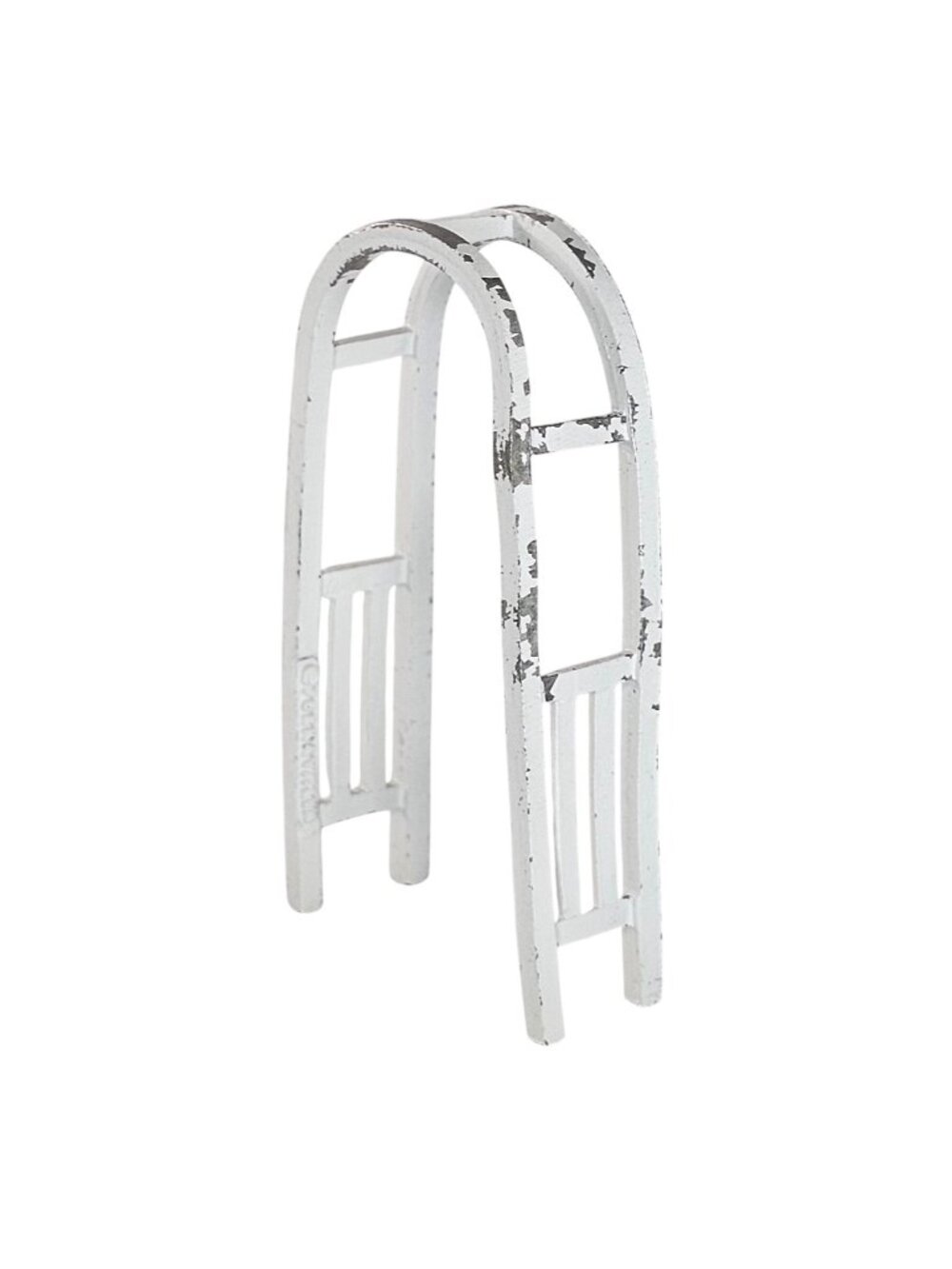 Forma Vitrum White Arch Entry Pewter Miniature Vitreville Collection By Bill Job